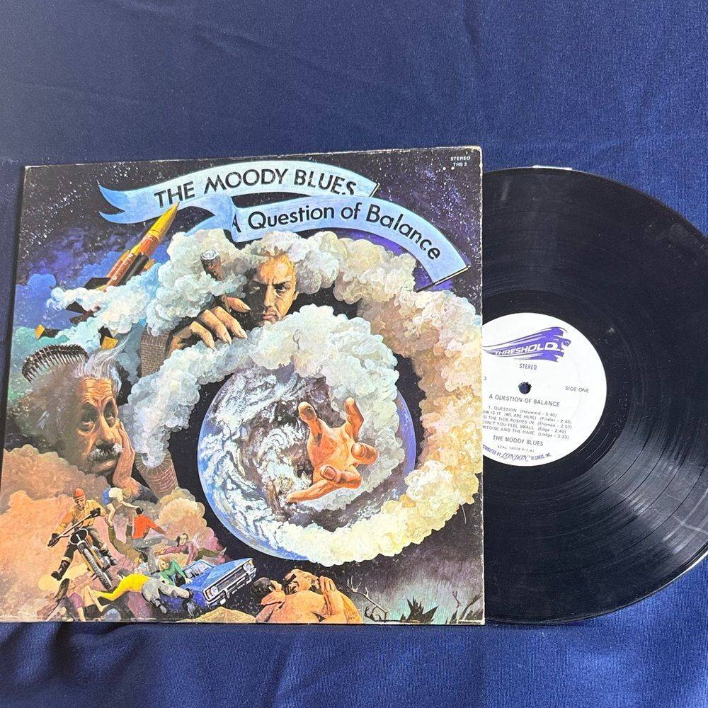 Threshold Vinyl Record - Black and Multicolor